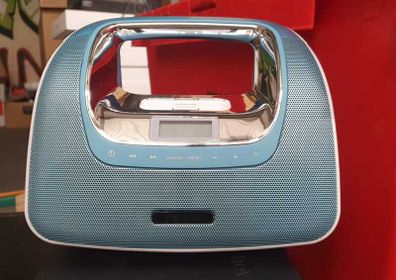 Memorex MiniMove Portable Boombox - FM Radio - AUX - iPod