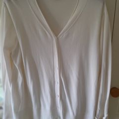 Caroline Donnelly White Cardigan New