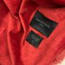 Red fur throw Image 3
