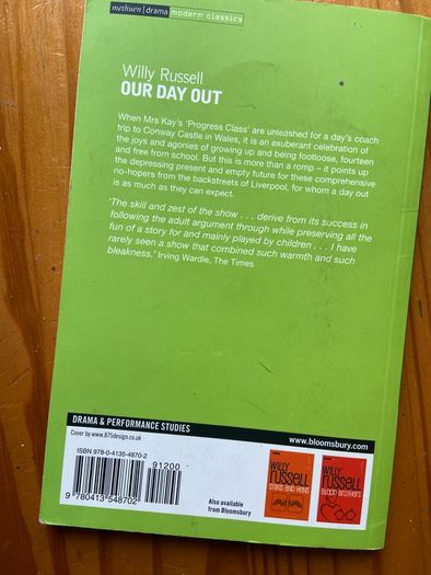 Willy Russell - Our day out