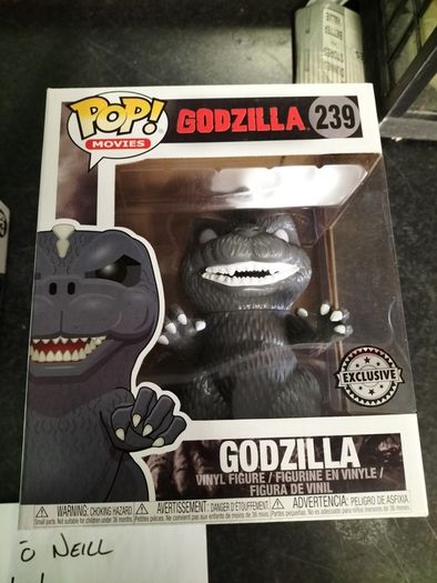 Godzilla pops