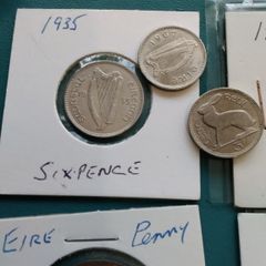Seven Assorted Coins