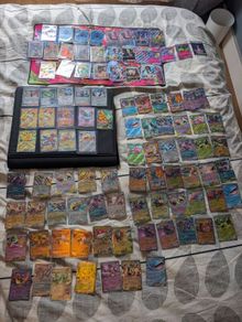 Pokemon Cards Bulk Lot, IR, Trainer Cards, Masterball, Ex, Charizard, Meowth, Pikachu