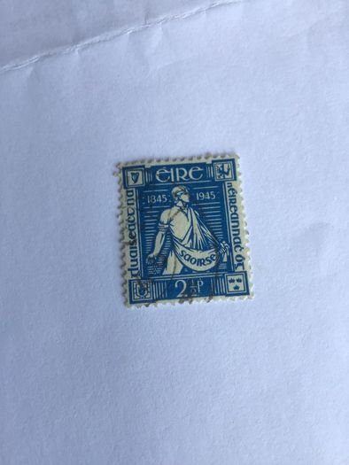Rare 1945 Irish Stamp - Thomas Davis