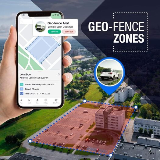 Magnetic GPS Vehicle Tracker Portable 24/7 Real-Time Vehicle Tracker for Car, Truck, Van | Easy to Install | Up to 21 Day Tracking Battery Life
