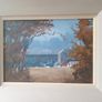 "Gethsemany Trappist Monastery".Impressionist Oil  Painting on Canvas. Image 2