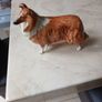 Vintage Beswick Rough  Collie  Dog   Porcelain Figurine Lochinvar Of Lady Park. Made in England. Image 3