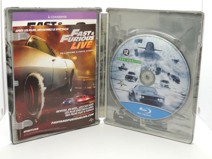 Fast & Furious 8 Steelbook Blu-ray