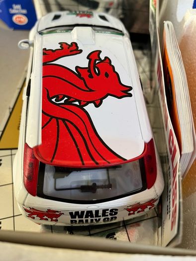 Ford Focus RS WRC 02 Wales 1/18 Burago extremely rare
