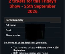 Laughter Lounge 25th Sept, 2 free tickets