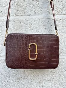 BROWN camera Marc Jacob's style bag