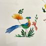 Large Gien France Bird of Paradise Centrepiece Image 9
