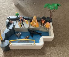 playmobil seal pool set