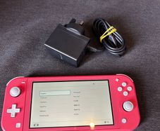 Nintendo switch barely used original charger