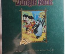 The Jungle Book Collectors Deluxe VHS video Edition