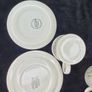 Set of 4 Midwinter Stonehenge Wild Oats Trio Tea Cup Saucer Plate Sets Vintage Image 7