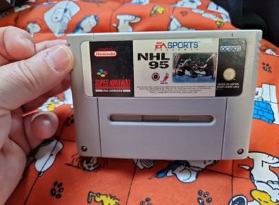 NHL 95 Snes Super Nintendo Arcade Retro Games Original