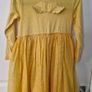 Yellow dress with tulle skirt, age 4-5 Image 3