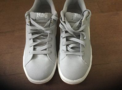 Nike court royal canvas trainers