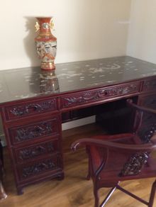 Desk antique Chinese VERY RARE open to offers