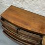 Georgian Bow Front Chest of Drawers. Image 6