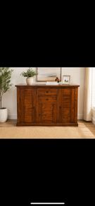 solid wood storage unit / sideboard