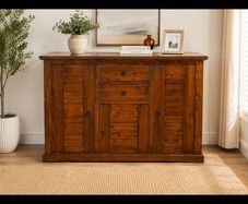 solid wood storage unit / sideboard