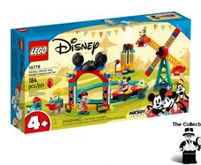 LEGO Disney Mickey Minnie and Goofy's Fairground Fun Set 10778 Brand New Factory Sealed