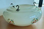 Vintage glass lampshade