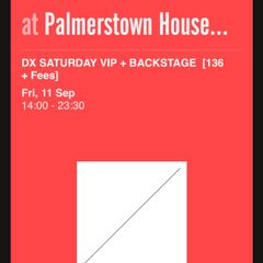 District X Vip Saturday Ticket