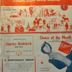 Social & Personal original magazine from 1950.