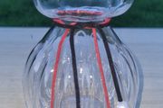 Parla (or Parle) vase designed by Maria Petterson for the Swedish glassworks SEA Glasbruk.