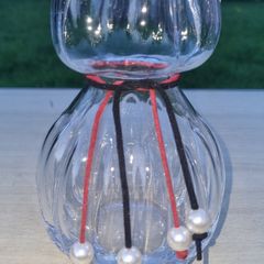 Parla (or Parle) vase designed by Maria Petterson for the Swedish glassworks SEA Glasbruk.