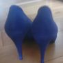 Moda Bluey Purple Suede Stilletto Heel Shoes Size UK 7 US 10 Image 3
