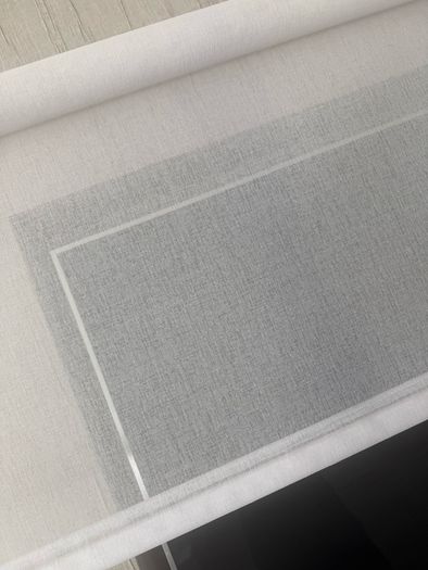 Voile Blind Large - White