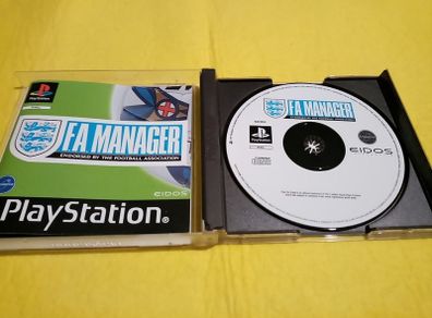 FA Manager F A PlayStation 1 Ps1 PlayStation 2 ps2 games Original