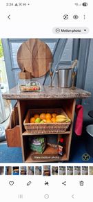 Outdoor Serving Trolley