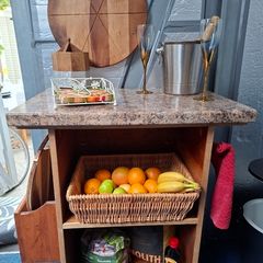 Outdoor Serving Trolley