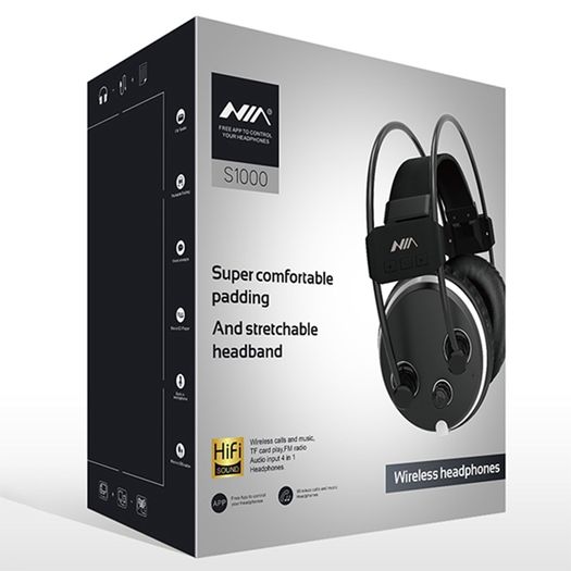 NIA Pro Advanced Gaming Wireless Stereo Headphone
