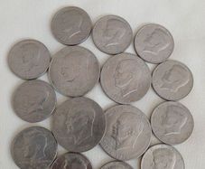 USA dollar coin set