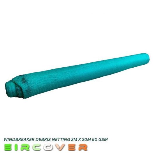 Windbreaker Netting 2m x 20m 50 gsm Black Economy