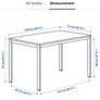 ikea table and 4 chairs Image 8
