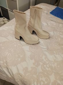 Womens platform ankle boots
