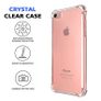 Shockproof Clear Silicone Case For Apple iPhone SE 2022, SE 2020, TPU Back Cover Image 2