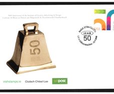 2008 Ireland 50th Anniversary of the Institute of Creative Advertising and Design Commemorative Stamp An Post First Day Cover (FDC)