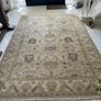 Hand knitted rug.  105inch x 72inch Image 4