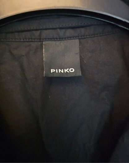 Pinko Black Tassle Shirt Blouse