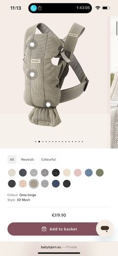 Baby Carrier