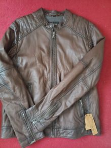 Brand new Oakwood Leather vegetable Jacket XXL