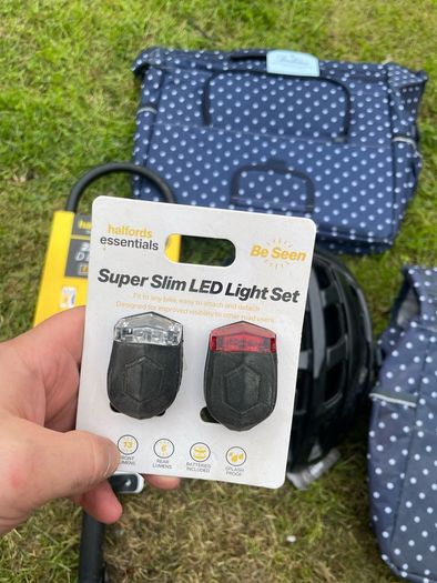 cycling equipment brand new with tags